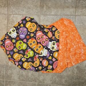Colorful Sugar Skull Patterned Fabric
